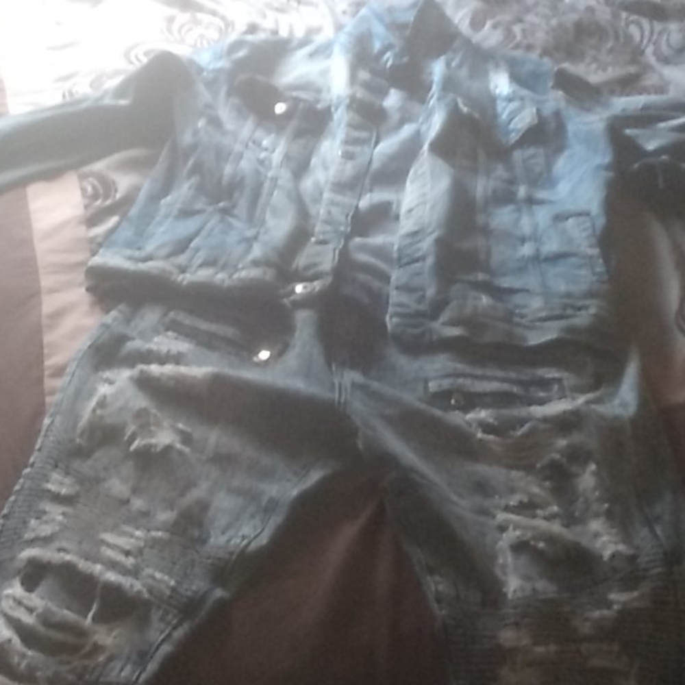 Evolution Jean set.... Polo pants